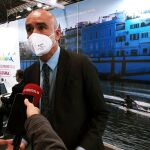 El alcalde de Sevilla, Antonio Muñoz, en Fitur