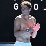 Rafa Nadal va a más en el Open de Australia