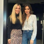 Sara Carbonero entrevistando a Edurne.