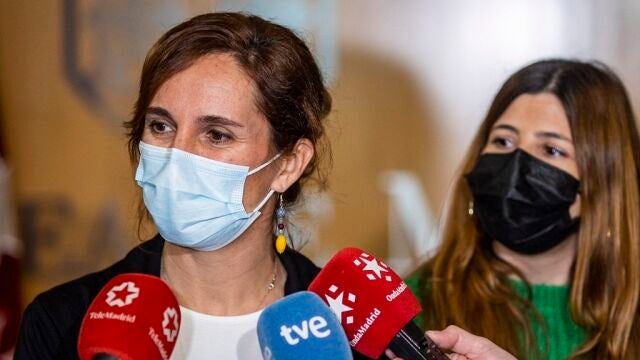 La portavoz de Más Madrid en la Asamblea, Mónica García, y la diputada de Más Madrid Loreto Arenillas MÁS MADRID 20/01/2022