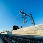 Comienza la instalación de las vías del AVE en la entrada a la Estación del Carmen de Murcia ANTONIO HERNÁNDEZ 21/01/2022