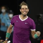 Nadal ya está en los octavos de final del Open de Australia, en los que se medirá a Mannarino