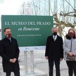 Inauguración de la exposición en Benavente