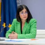 La ministra de Sanidad, Carolina Darias