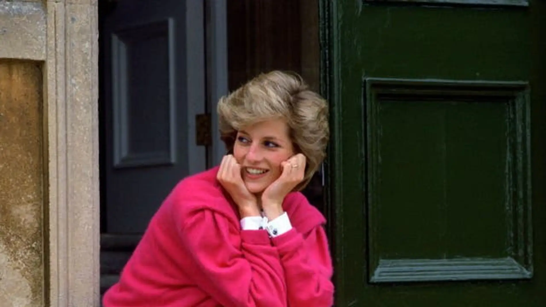 Diana de Gales con estilo preppy.