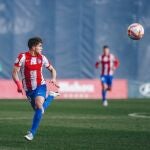 Giuliano Simeone con el Atlético de Madrid.