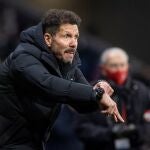 El entrenador del Atlético de Madrid, Diego Simeone. (EFE