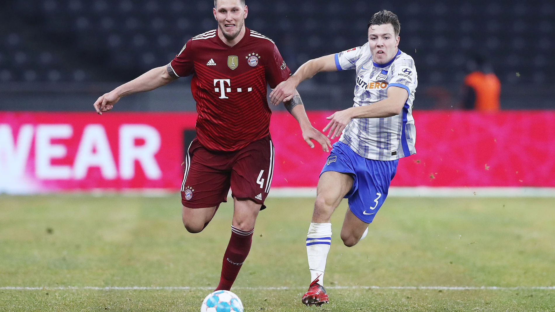 Niklas Süle con el Bayern de Múnich.