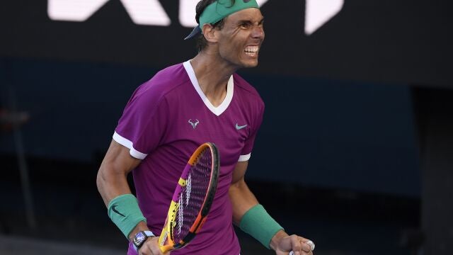 Rafa Nadal busca su sexta final en el Open de Australia.