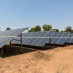 La planta fotovoltaica da luz a parte del hospital algunas horas al día