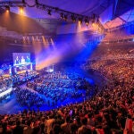Un momento de la final de la liga europea de "League of Legends" organizada por FACEIT, una de las empresas adquirida por SSG.