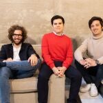 Los tres fundadores y co-dirigentes de Fever, Francisco Hein, Alexandre Pérez e Ignacio Bachiller.