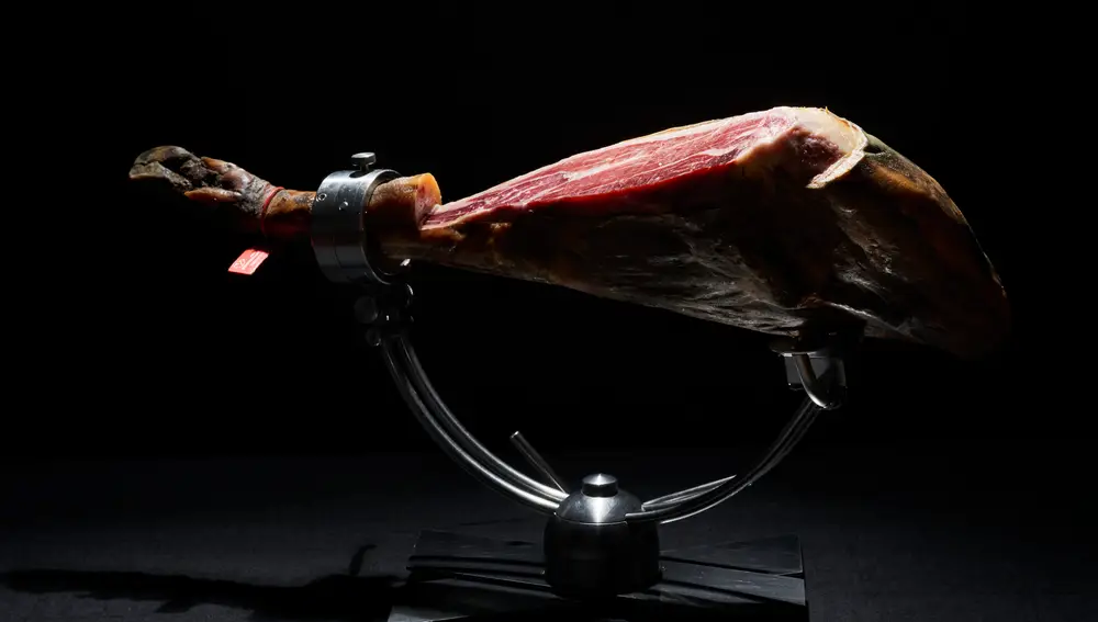 Fotografía de un jamón ibérico | Fuente: Asociación Interprofesional del Cerdo Ibérico