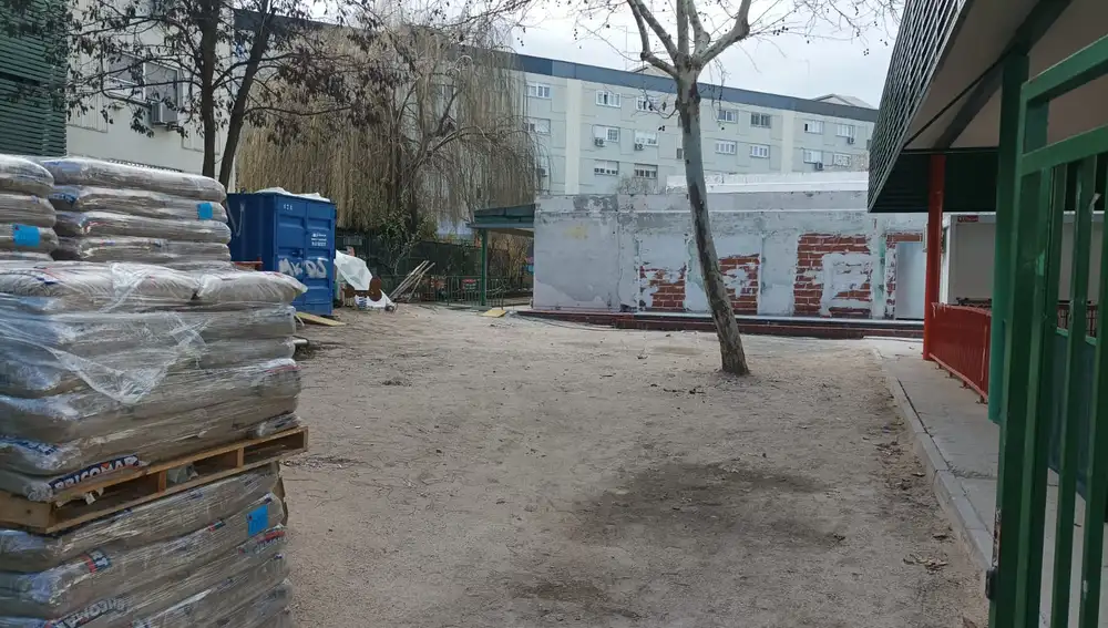 Escuela Infantil Las Cumbres de San Sebastián de los Reyes en obras