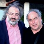 José Amador Martín Sánchez junto a Pérez Alencart