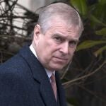 FILED - 11 August 2021, United Kingdom, London: Prince Andrew, the Duke of York, attends an event. Military titles and royal patronages of Prince Andrew have been returned to the Queen, as he faces a US civil action over sexual assault allegations, which he has denies. Photo: Neil Hall/PA Wire/dpa (Foto de ARCHIVO) 11/08/2021 ONLY FOR USE IN SPAIN