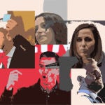 Los líderes de los principales partidos políticos se lanzan al 13-F