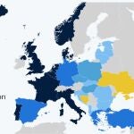 Mapa expansión de la OTAN