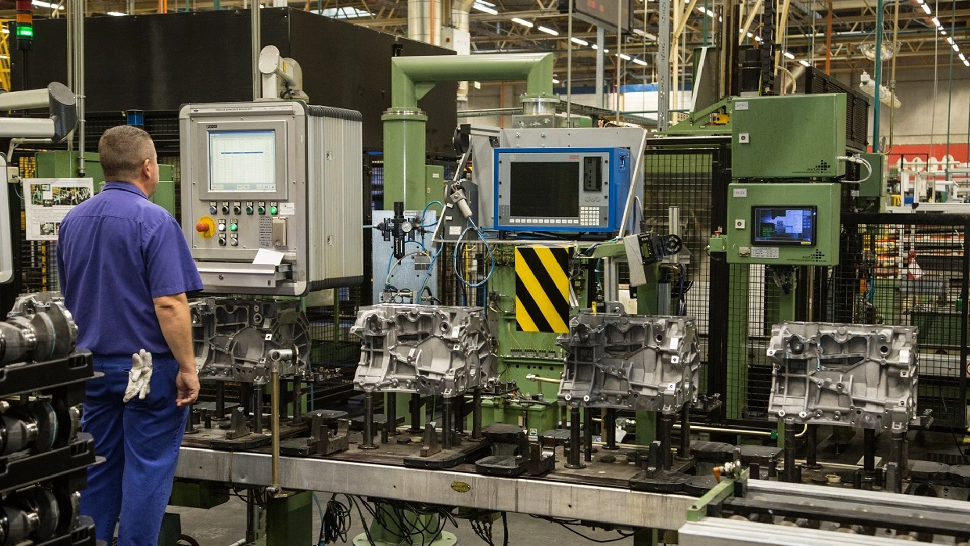 Ingenieros de la planta de Ford en Almussafes (Valencia)