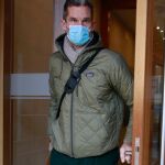 Iñaki Urdangarin sale del despacho en el que trabaja en Vitoria (España)