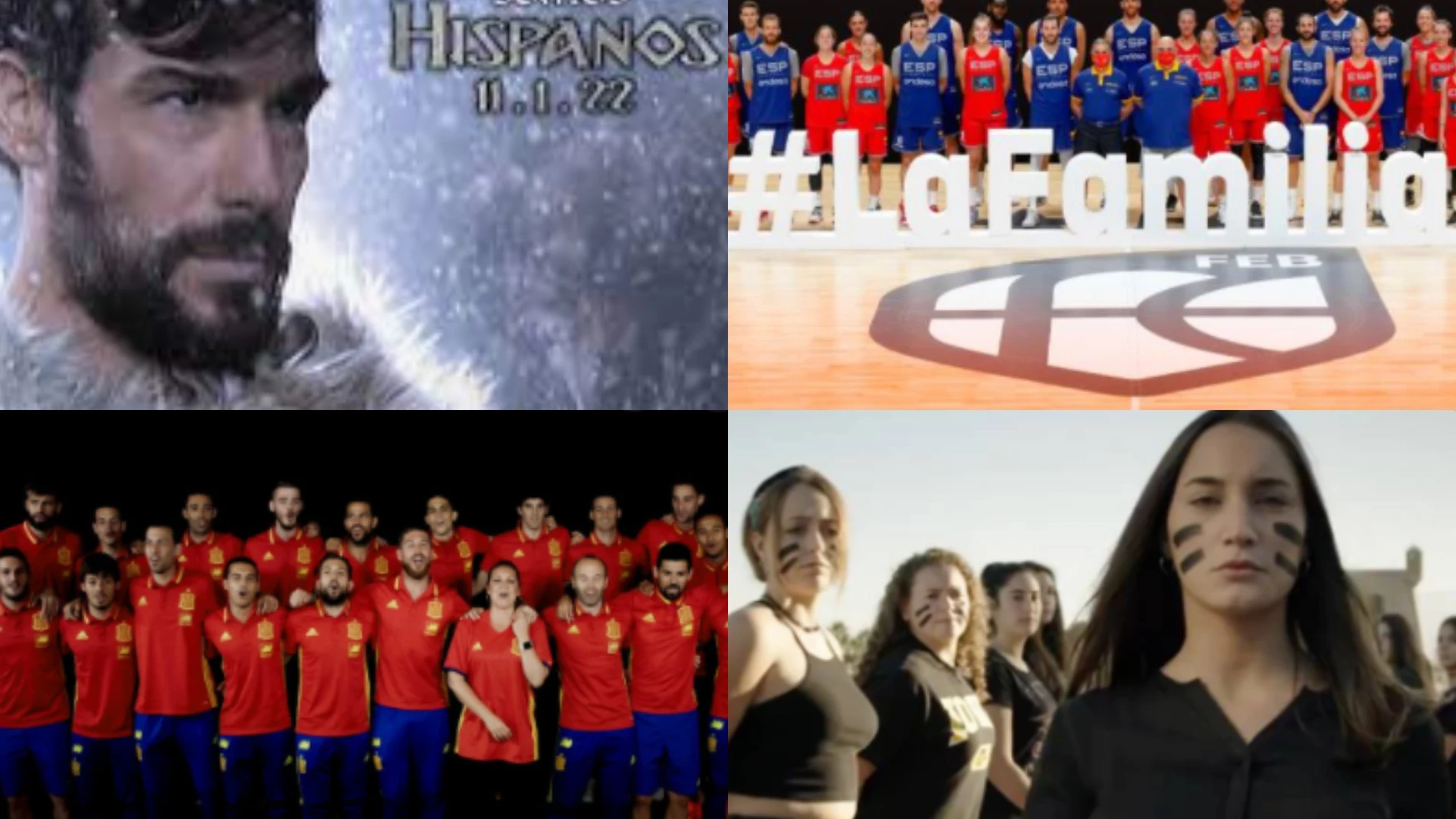 Los apodos de las selecciones españolas