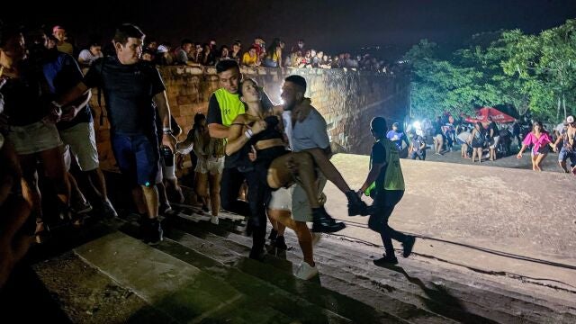 Tiroteo registrado en un evento musical en San Bernardino (Paraguay)
