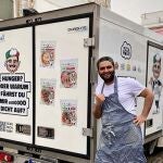 El restaurante Pizza Wolke se ha hecho famoso por la demanda de la UEFA.