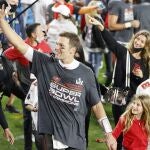 Tom Brady, después de ganar su séptima Superbowl