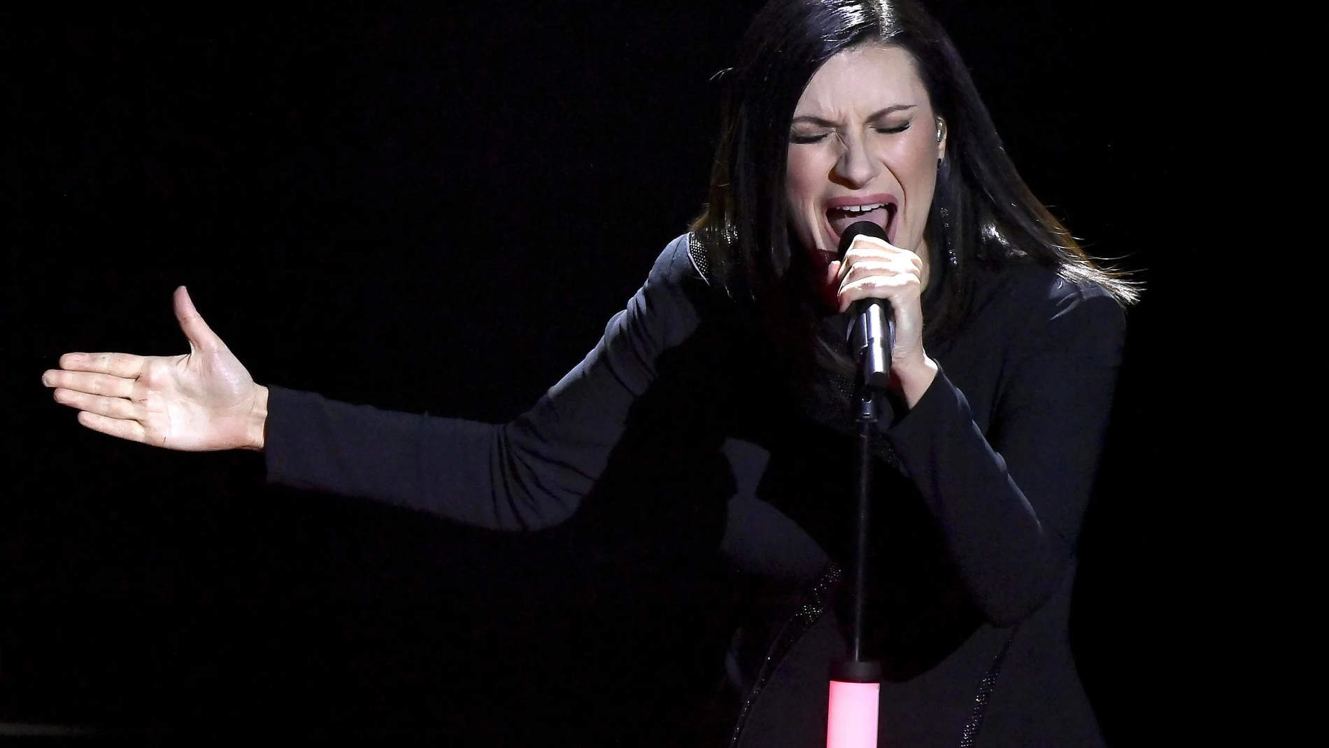 La cantante Laura Pausini