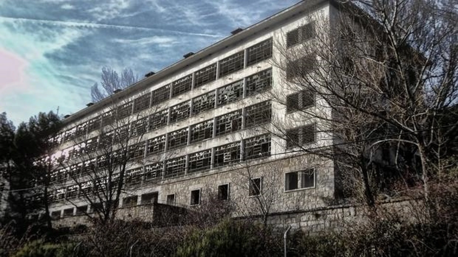 Sanatorio de la Barranca, en Navacerrada | Fuente: garajakania.blogspot