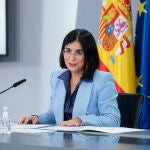 La ministra de Sanidad, Carolina Darias