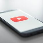YouTube en un "smartphone".