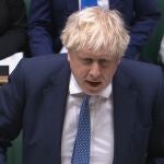 El primer ministro británico Boris Johnson