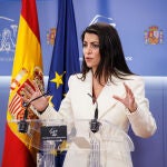 La secretaria general de Vox en el Congreso, Macarena Olona. Alejandro Martínez Vélez / Europa Press