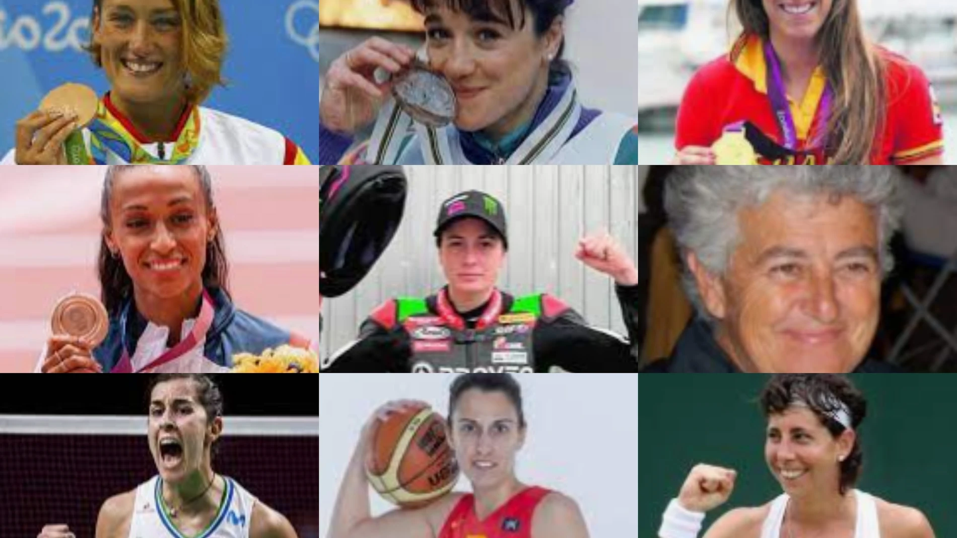 Las mejores deportistas por comunidades autónomas