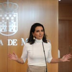 La portavoz del Grupo Parlamentario de Vox, Rocío Monasterio