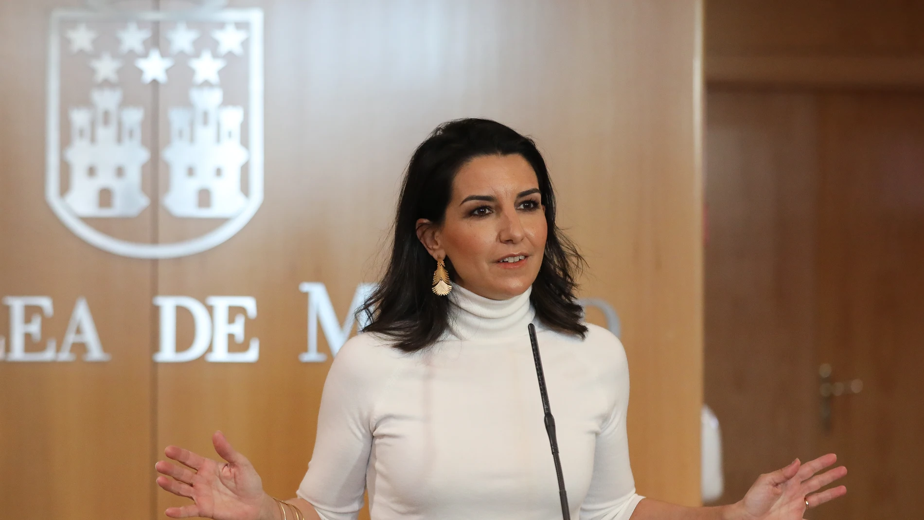 La portavoz del Grupo Parlamentario de Vox, Rocío Monasterio