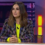 Vicky Martín Berrocal con blazer de Zara.
