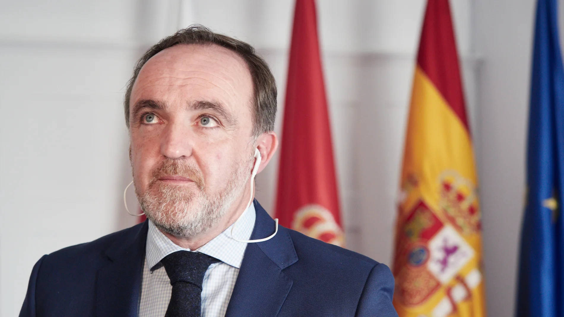 El presidente de UPN, Javier Esparza