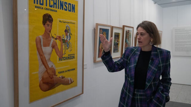 Exposición: Mujeres, protagonistas del mensaje publicitario. La exposición está instalada en la Casa de la Cultura de Torrejón de Ardoz