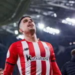 Dani García con el Athletic.