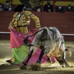 El diestro Morante de la Puebla en la Feria de San Blas, en la plaza de Toros de Valdemorillo