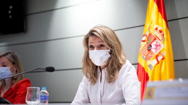 La ministra de Trabajo Yolanda Díaz