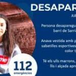 Cartel para ayudar en la búsqueda de Judit