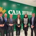 Miembros de uno de los jurados de los Premios 'Ricardo López Crespo' de Fundación Caja Rural del Sur