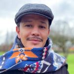 El activista marroquí Abdelali Achahbi, más conocido como "Crabman"