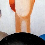 El guardia de seguridad le pintó los ojos a las figuras con un bolígrafo