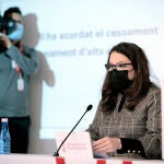 La vicepresidenta y Portavoz del Gobierno valenciano, Mónica Oltra