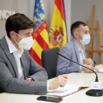 Los concejales Borja Sanjuán y Sergi Campillo