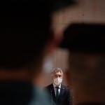 El ministro del Interior, Fernando Grande-Marlaska, interviene en el acto de toma de posesión del nuevo Jefe de la Zona de la Guardia Civil de Catalunya 28/05/2021